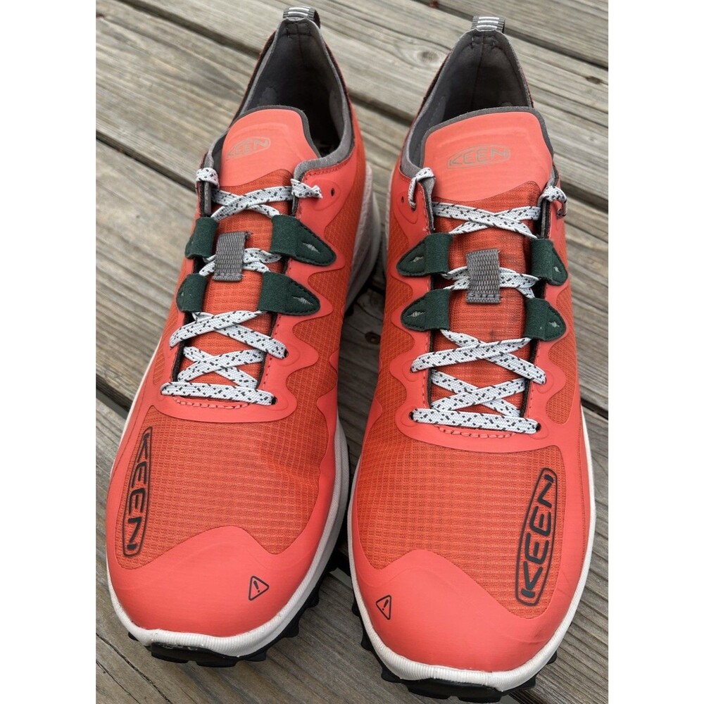 Keen Zionic Speed Women's 11 Trail Hiking Shoes Ember Glow/Sea Moss - Picture 3 of 15